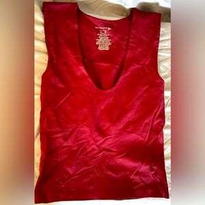 EUC Free People small camosile in burgundy color, full length & double layered